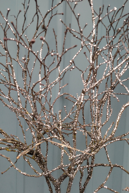 Holiday Glittered Branches