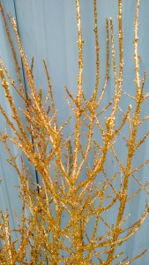 Gold Glittered Winter Branches | Oregon Coastal Flowers LLC untitled-2