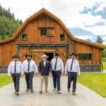 Hydrangea Ranch Timber Frame Barn Wedding Oregon Coast | Oregon Coastal Flowers LLC Hydrangea Ranch Timber Frame Barn Wedding Oregon Coast