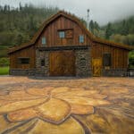 Hydrangea Ranch Timber Frame Barn Wedding Oregon Coast | Oregon Coastal Flowers LLC Hydrangea Ranch Timber Frame Barn Wedding Oregon Coast